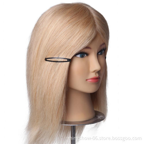 Hair human wig product mannequin head hairdressing training heads